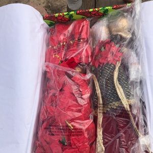 Christmas Poinsettia Tree